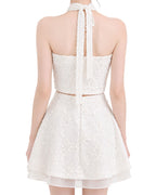 Exquisite Floral Lace Co-Ord Set [Extreme Slim]