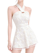Exquisite Floral Lace Co-Ord Set [Extreme Slim]