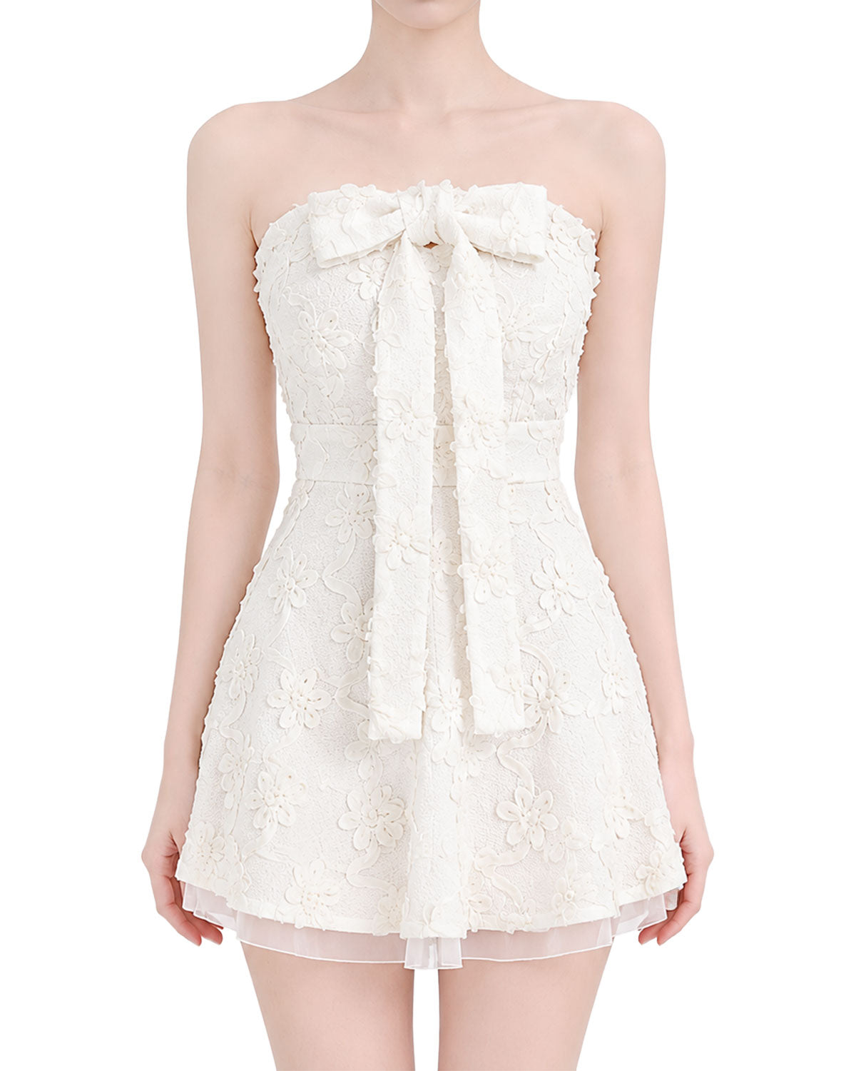 Exquisite Floral Lace Co-Ord Set [Extreme Slim]