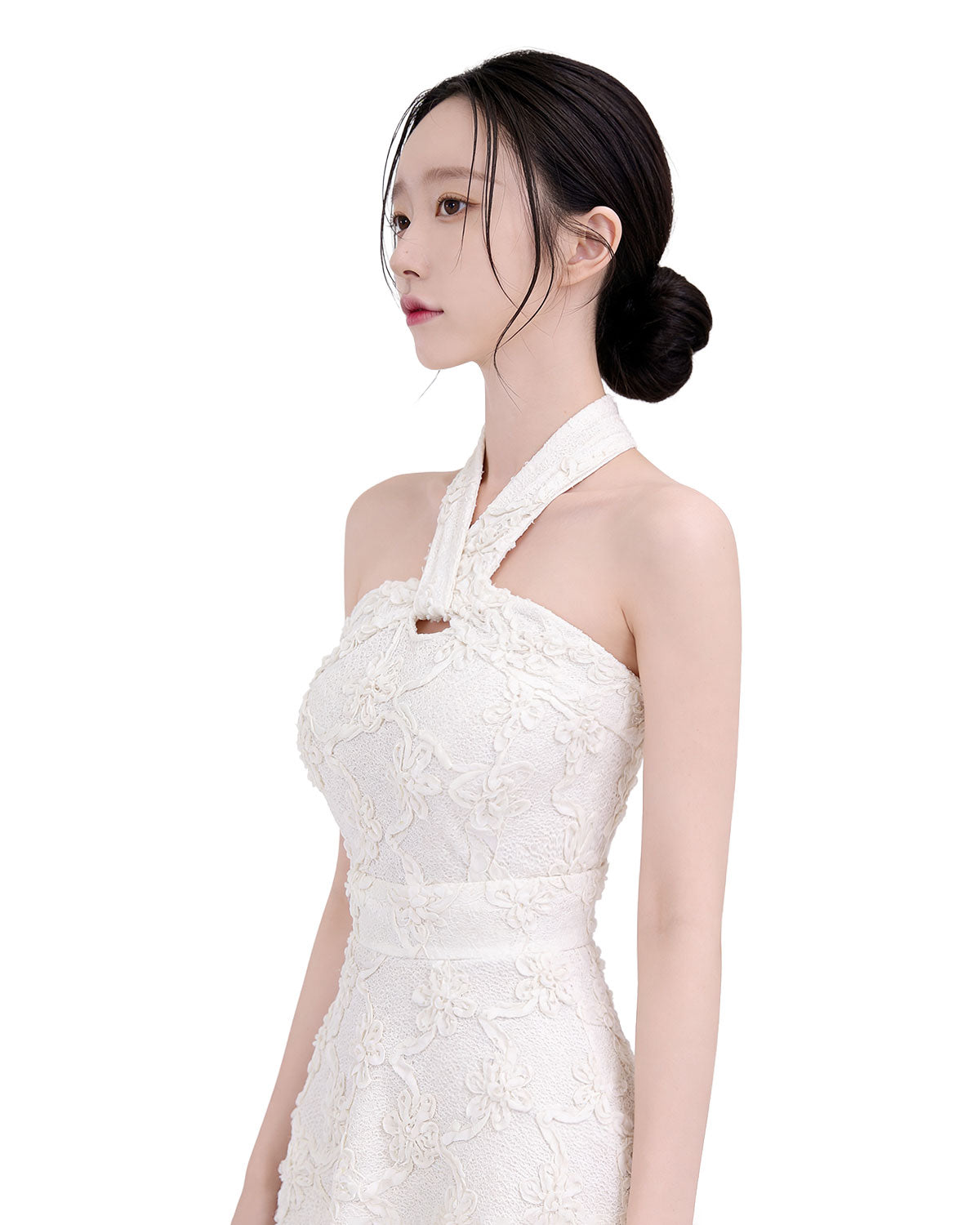 Exquisite Floral Lace Co-Ord Set [Extreme Slim]