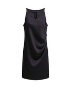 Sleek Keyhole Sculpted Mini Dress [Extreme Slim]