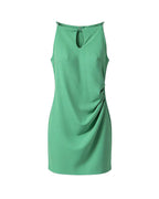Sleek Keyhole Sculpted Mini Dress [Extreme Slim]